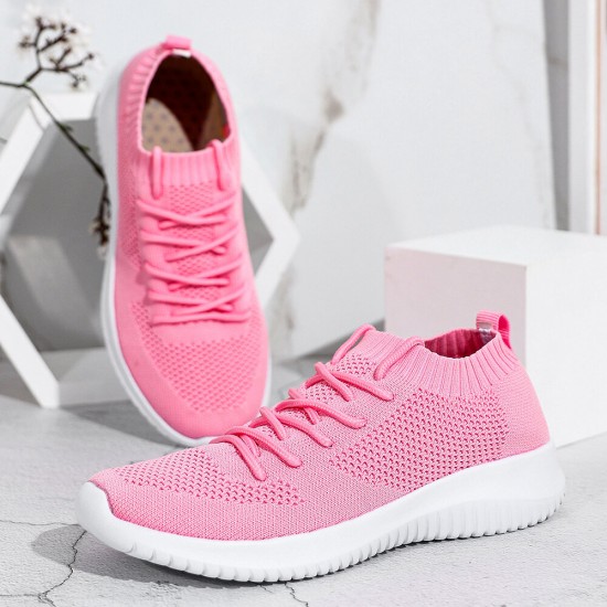 Women Lace Up Lightweight Comfortable Walking Shoes Women Lace Up Lightweight Comfortable Walking Shoes